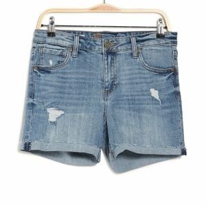 NWT Kut from the Kloth size 20W Katy detressed shorts